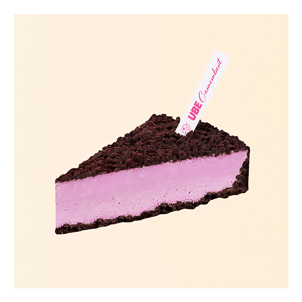 UBE Camembert Cheese Tart